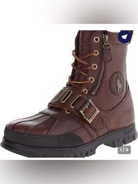 Polo Ralph Lauren Andres III Men's Boots Hiking Briarwood  size 10D